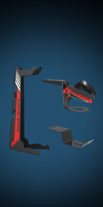 Gaming computer desk