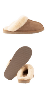 Shepherd of Sweden, Slippers, Comfortable Slipper for wearing at home, real sheepskin