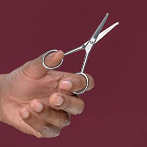 Sapiens stainless steel beard scissors