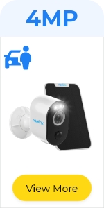 Wireless Rechargeable Solar-Powered WiFi Security Camera Outdoor