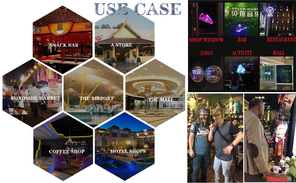 17.7 inches 3D hologram fan