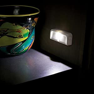 mr beams, battery powered stick up light, wireless led night light