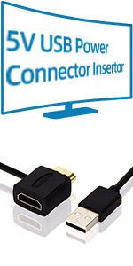 5V USB Power Connector Insertor