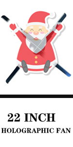 22 inches hologram fan