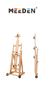 Multi-Function Studio Easel,H-Frame Easel,Painting Easel