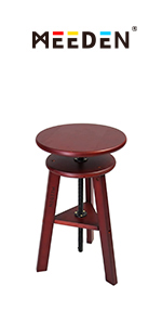 Wooden Drafting Stool with Adjustable Height, Artist Stool