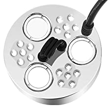 Three atomizing heads, more fogger effect ups to 1500ml/H.