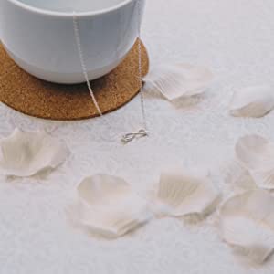 Sterling Silver Infinity Friendship Quote Necklace