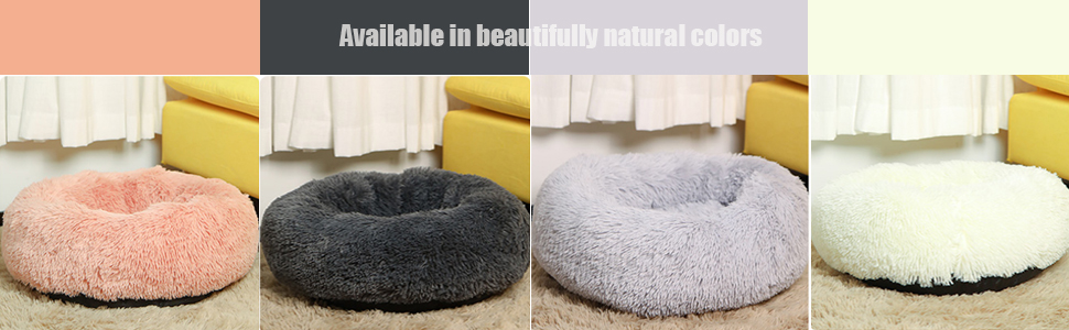 grey pet bed