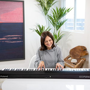 Roland, electronic, digital, piano, yamaha, casio, keyboard, full size, 88 key, beginner,student, go