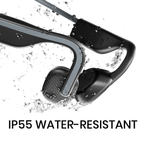IP55 water resistant Bluetooth headphones