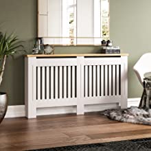 Arlington White Radiator Cover by vida design 