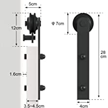 wheels for barn door hardware
