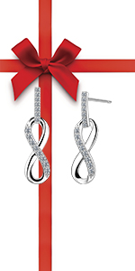 Infinity earrings