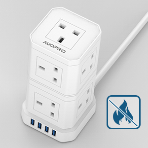 extension lead built with fire-resistant material