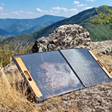 solar panel PV 60 100 watt charger for electronics phone laptop watch hiking camping camper