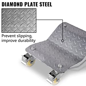 Constructed of sturdy steel, these car dollies are designed to withstand the weight of your car