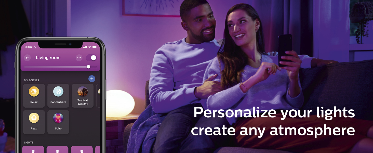 personalise your lights create any atmosphere