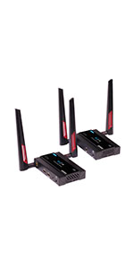 4K Wireless HDMI Extender, 4k@30Hz Wireless HDMI Transmitter and Receiver