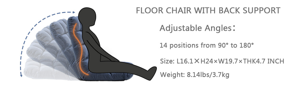 floor chair with back support