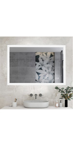 led bathroom mirror mib