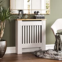 Arlington White Radiator Cover by vida design 