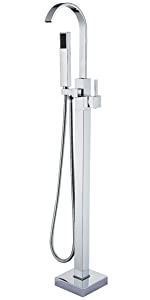 floor bathtub faucet
