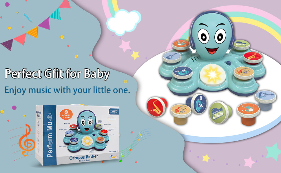 musical toys for babies 6-12 months
