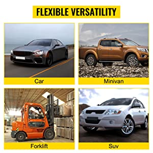 The tools are suitable for various fields, such as automotive repair shop, garage
