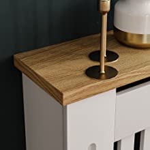 Arlington White Radiator Cover by vida design 