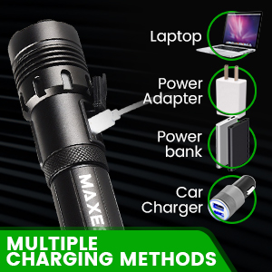 7 Modes Adjustable Focus