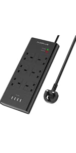 Surge Protected Extension Lead 3M