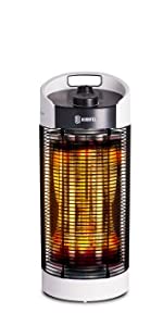 infrared patio heater electric free standing portable under table top waterproof garden halogen