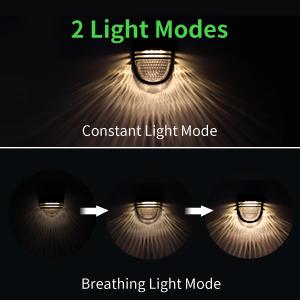 solar fence lights