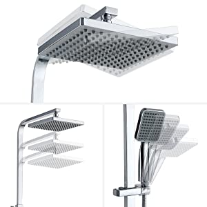 shower mixer set