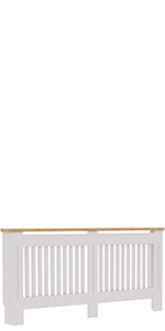 Arlington White Radiator Cover by vida design 