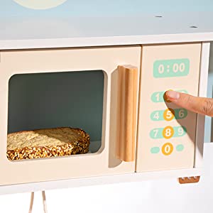 Wooden Kitchen Playsets for Kids