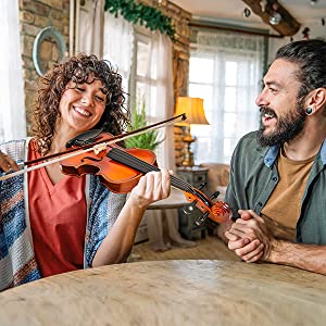 full size violin fiddle set