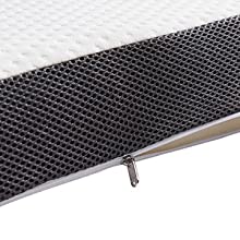 removable mattress topper cover