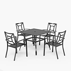 patio table and chairs