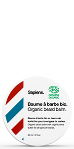 sapiens organic beard balm