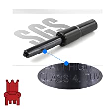 TÃV Certified Class IV Chrome-plated Gas Cylinder/Gas Lift, Heavy Duty with Max. Test Weight 250kg