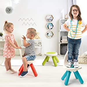 Smoby Kid furniture table chair stool bench child plastic furniture.