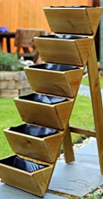 garden liner membrane wooden trough set kit lining planter herbs vegtrug veg trug herb liners