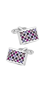 cristal cufflinks