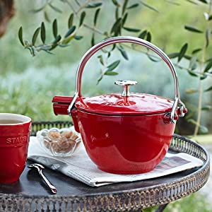 Staub cast iron teapot