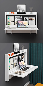 wall mounted folding table