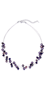 crystal necklace