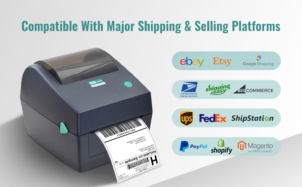 small business small printer portable printer food scale sticky labels sticker printer printer cable
