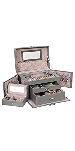 jewellery boxes grey